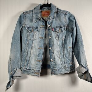 Levi's Classic Light Blue Denim Jacket Size XS